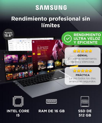 Notebook Samsung Galaxy Book4 15 6 Intel® Core™ i5 RAM 16 GB - 1