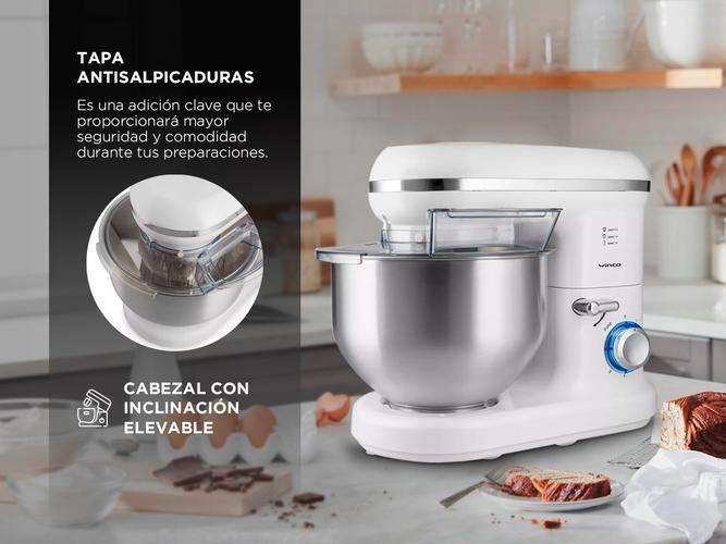 Batidora Planetaria Winco W309 Blanca - 3