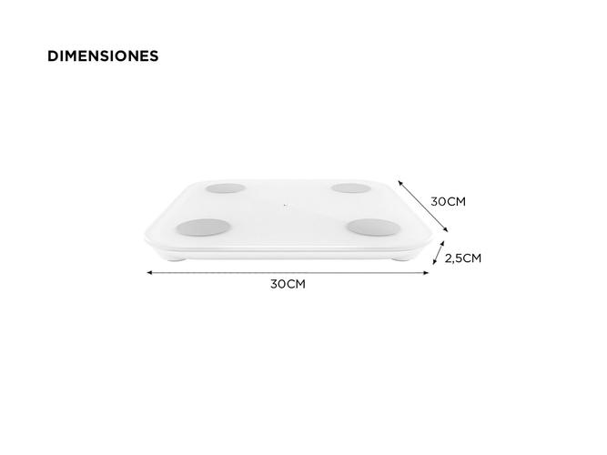 Balanza Digital Xiaomi Mi Body Composition Scale 2 150kg Bluetooth - 3