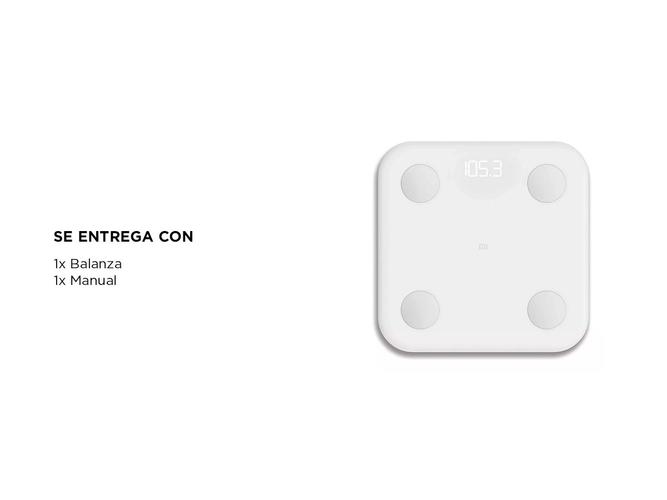 Balanza Digital Xiaomi Mi Body Composition Scale 2 150kg Bluetooth - 4