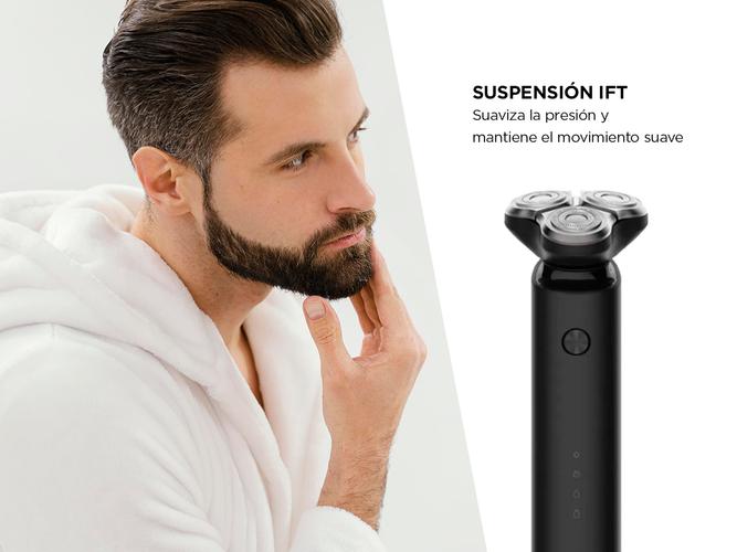 Afeitadora Rasuradora Electrica Xiaomi Mi Electric Shaver S500 Negro - 4