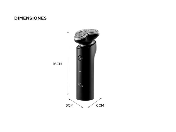 Afeitadora Rasuradora Electrica Xiaomi Mi Electric Shaver S500 Negro - 5