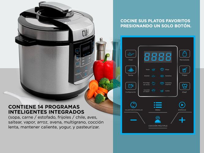 Olla Electrica A Presión Gadnic HD100 Plus Cocción Instantanea Arrocera  - 2