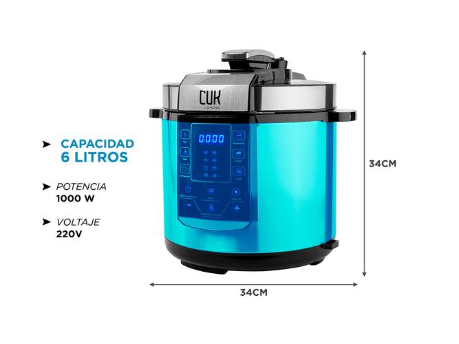 Olla Electrica A Presión Gadnic HD100 Plus Cocción Instantanea Arrocera  - 4