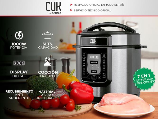 Olla Electrica A Presión Gadnic HD100 Cocción Instantanea Arrocera  Usado - 1