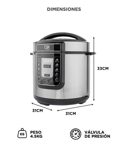 Olla Electrica A Presión Gadnic HD100 Cocción Instantanea Arrocera  - 4