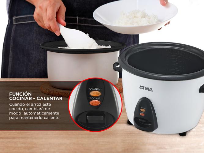 Olla Electrica Arrocera ATMA SUMB1P Vaporera + Kit para hacer sushi - 2