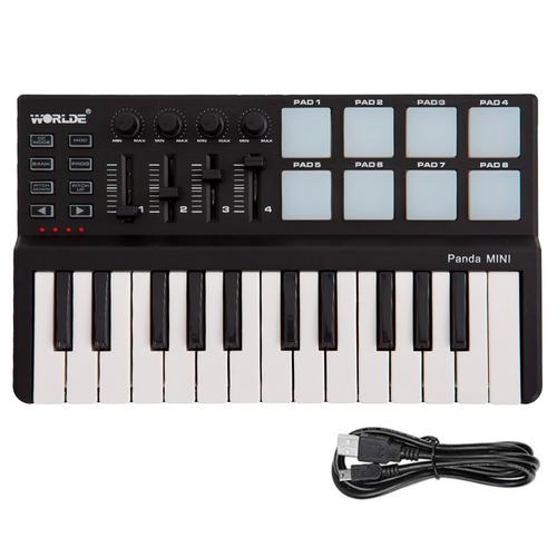 Mini Teclado Panda Mini 25 Teclas USB - 0