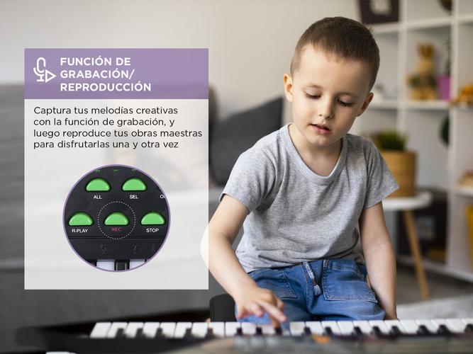 Órgano Musical Gadnic T050 Teclado Para Niños  - 4