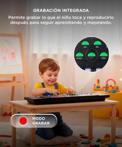 Órgano Musical Gadnic T050 Teclado Para Niños  - 3