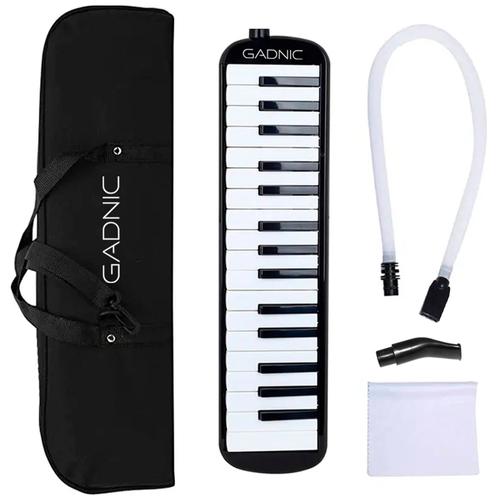Flauta Melódica Gadnic Piano 32 Teclas Accesorios Funda Boquilla - 0