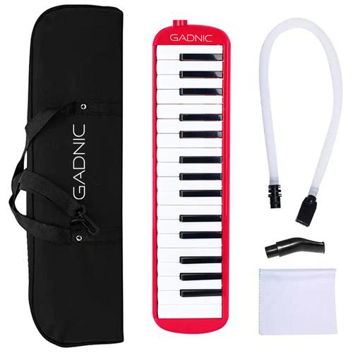 Flauta Melódica Gadnic Piano 32 Teclas + Accesorios - 0
