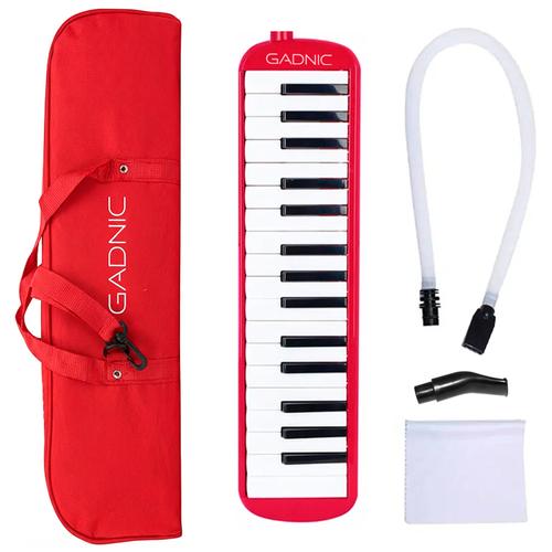 Flauta Melódica Gadnic Piano 32 Teclas  Accesorios - 0