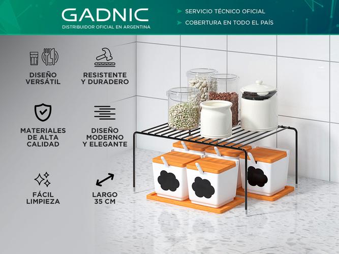 Organizador De Alacena Gadnic Estante Reforzado - 1