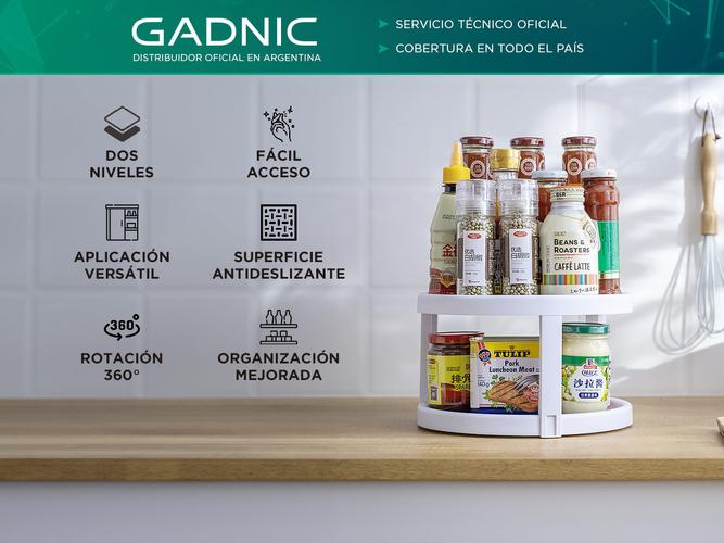 Bandeja Giratoria Gadnic Plato Organizador Doble - 1