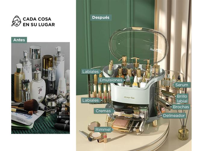 Organizador Maquillaje Gadnic Porta Cosméticos - 2