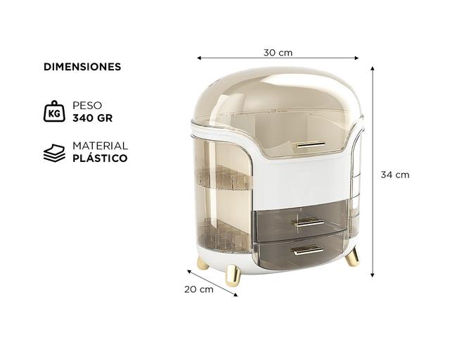 Organizador Maquillaje Gadnic Porta Cosméticos - 3