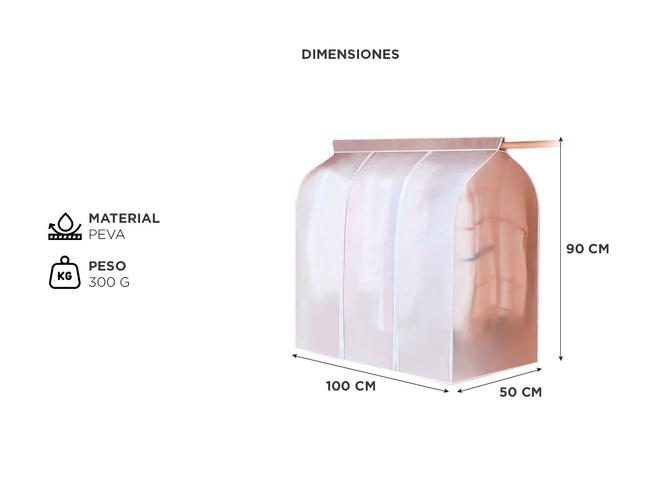 Organizador de Ropa Gadnic Antipolvo 100 x 90 cm - 3
