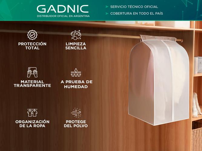 Organizador de ropa antipolvo 30 x 90 cm - 1