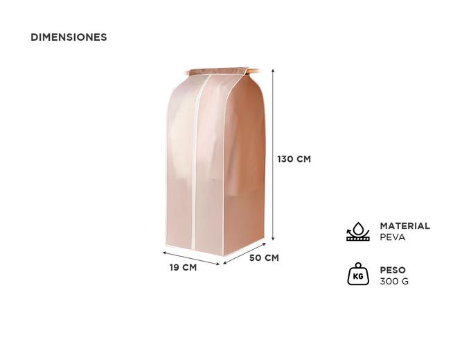 Organizador de Ropa Gadnic Antipolvo 19 x 130cm - 3