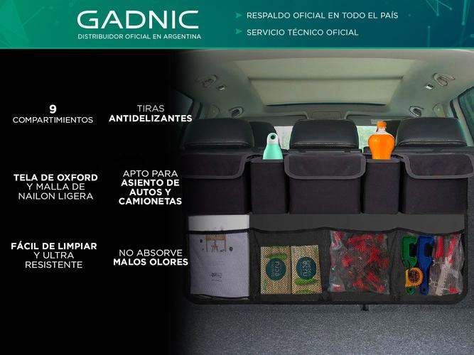 Organizador De Baúl Para Auto Gadnic 9 Bolsas De Almacenamiento - 1