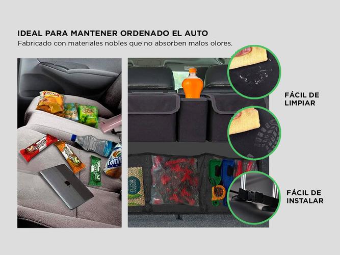 Organizador De Baúl Para Auto Gadnic 9 Bolsas De Almacenamiento - 2