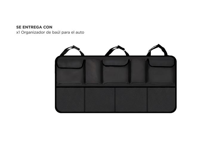Organizador De Baúl Para Auto Gadnic 9 Bolsas De Almacenamiento - 5