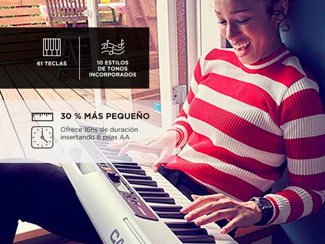 Teclado musical Casio Casiotone CT-S200 61 teclas - 2