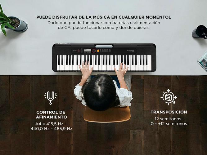 Teclado musical Casio Casiotone CT-S200 61 teclas - 3
