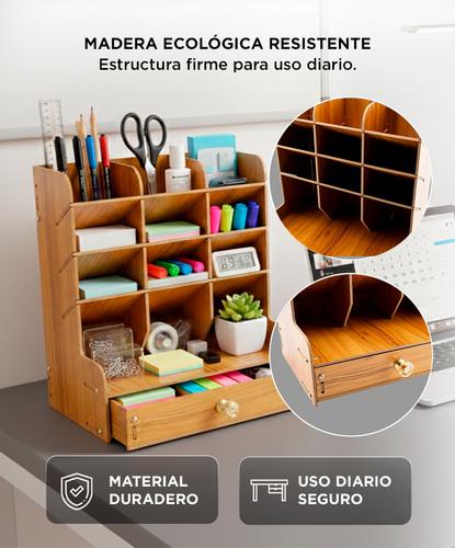 Organizador de Escritorio Con Cajonera Gadnic  - 4