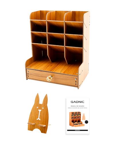 Organizador de Escritorio Con Cajonera Gadnic  - 6