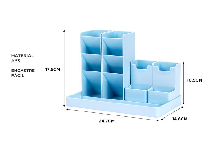 Organizador De Escritorio Gadnic DESK4X Porta Lápices Ordenador - 4