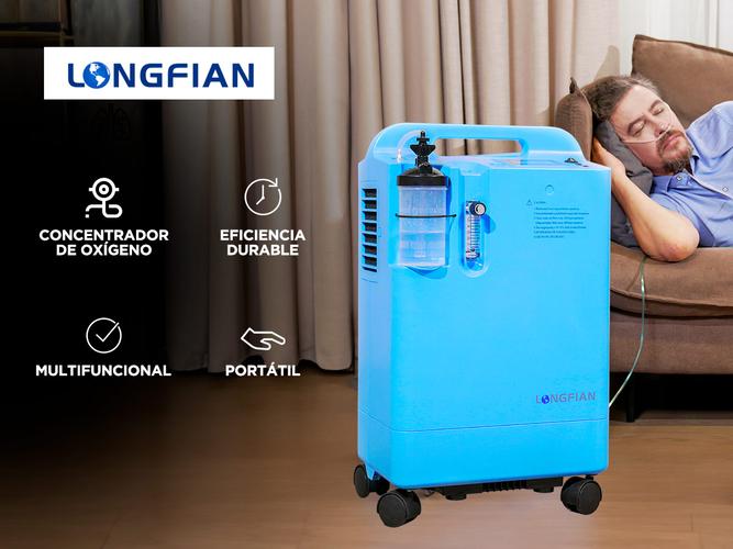 Concentrador de Oxígeno Portátil LONGFIAN SCITECH JAY-5BW Oxigenador - 1