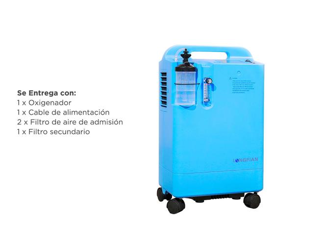Concentrador de Oxígeno Portátil LONGFIAN SCITECH JAY-5BW Oxigenador - 4