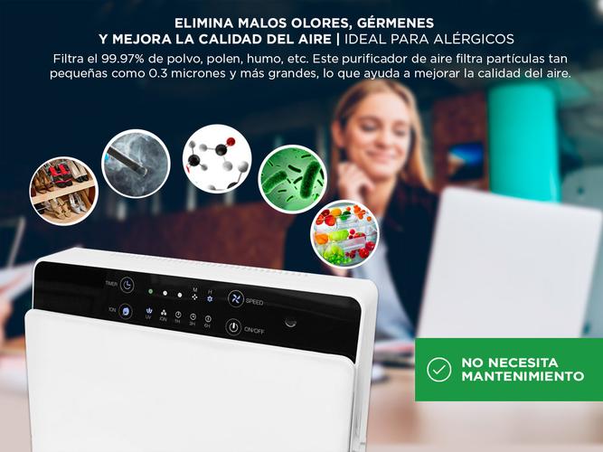 Ozonizador de Aire Purificador Gadnic O3 UV Desinfectante - 2