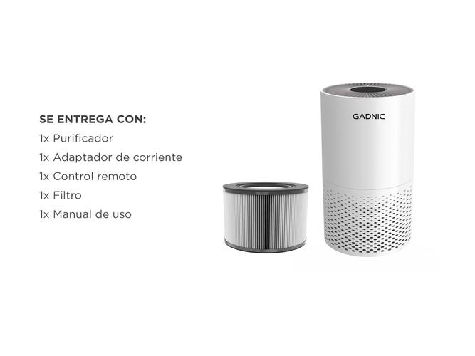 Purificador de Aire GADNIC OZ600 Con Filtro HEPA H12 Para Alergias De Polen  - 6