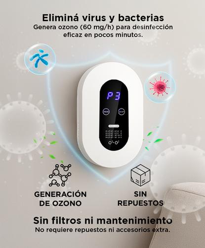 Ozonizador y Purificador de Aire Gadnic OZ8000 Moderno - 2