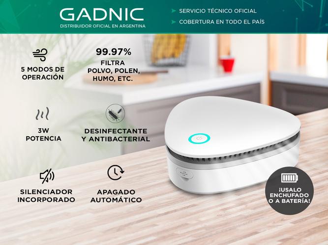 Ozonizador Esterilizador Gadnic OZ10 Purifica Anti Virus Y Bacterias - 1