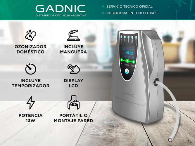 Ozonizador Gadnic Purificador de Aire Portátil  - 1