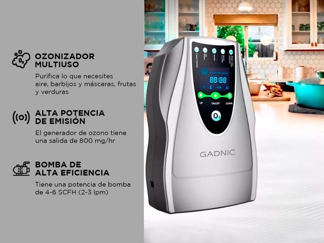 Ozonizador Gadnic Purificador de Aire Portátil  - 2