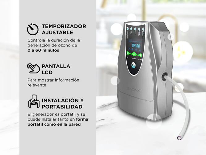 Ozonizador Gadnic Purificador de Aire Portátil  - 3