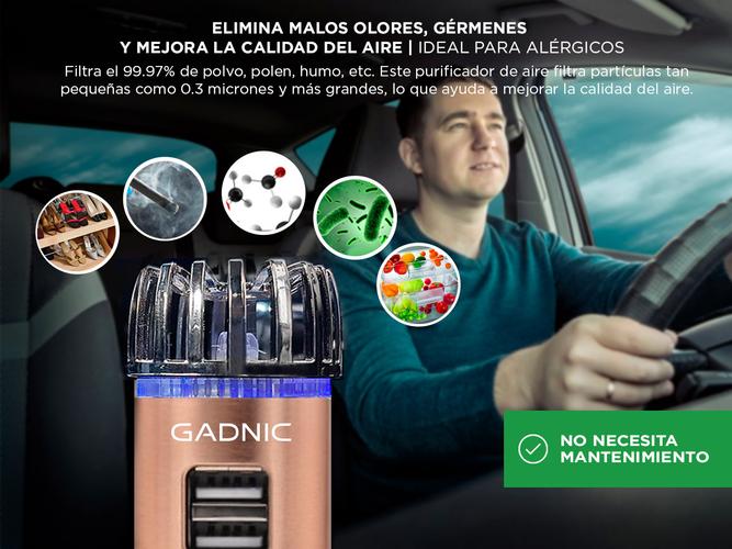 Ozonizador de Aire para Auto GADNIC O3c-CAR 3 en 1 - 3