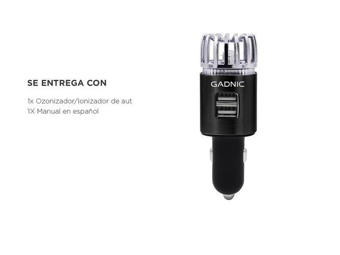 Ozonizador de Aire para Auto GADNIC O3c-CAR 3 en 1 - 6