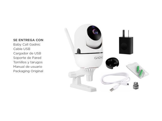 Baby Call Cámara De Seguridad Gadnic SX9 IP Motorizada WiFi P2P Full Hd Visión Nocturna - 6
