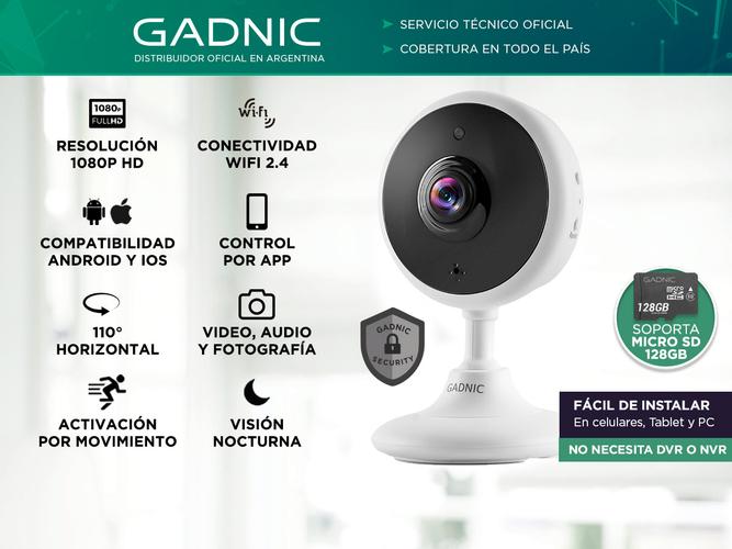 Camara de Seguridad Baby Call Gadnic 702 Full HD 1920x1080 Usado - 1