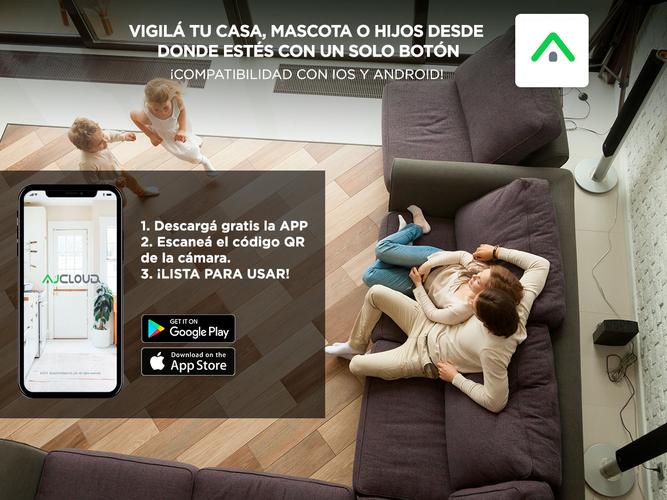 Camara de Seguridad Baby Call Gadnic 702 Full HD 1920x1080 Usado - 3