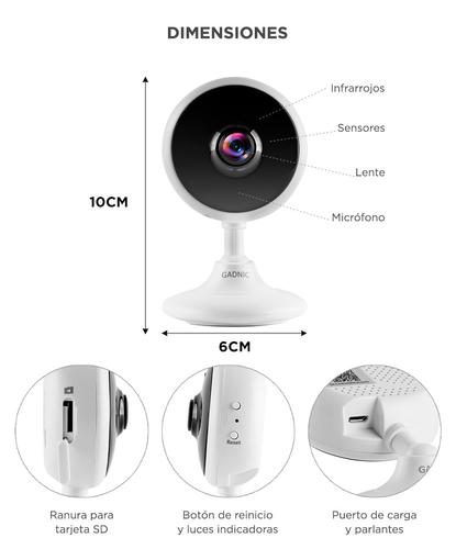 Camara de Seguridad Baby Call Gadnic 702 Full HD 1920x1080 - 5