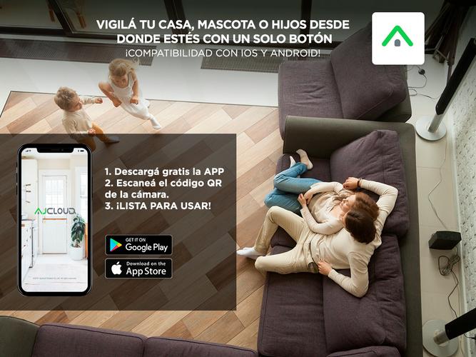 Camara de Seguridad Gadnic 803 Recargable Inalambrica Full HD Usado - 3