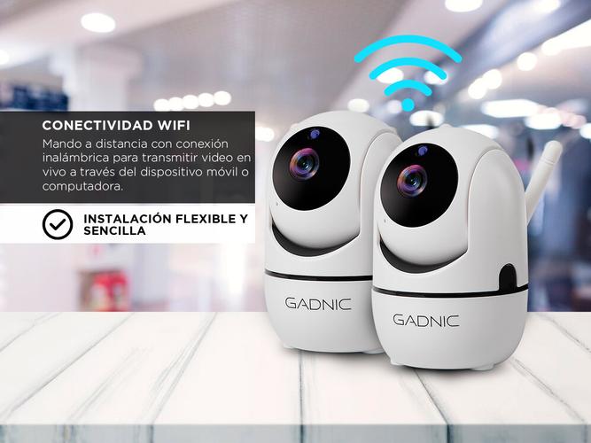 Cámara de Seguridad Gadnic Motorizada WiFi Micrófono Integrado  Outlet - 2