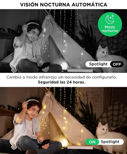 Cámara de Seguridad Gadnic Motorizada WiFi Micrófono Integrado  - 2